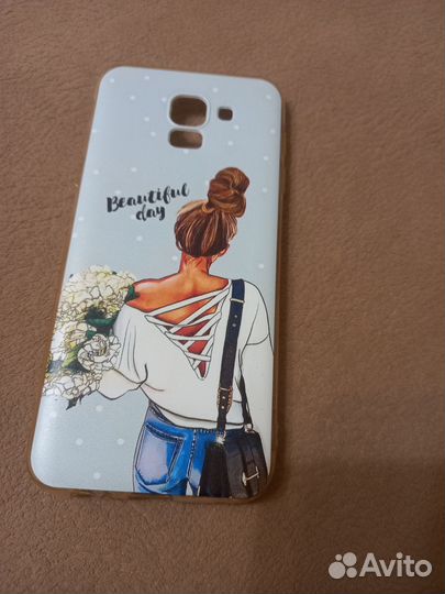 Силиконовый чехол для Samsung Galaxy J6