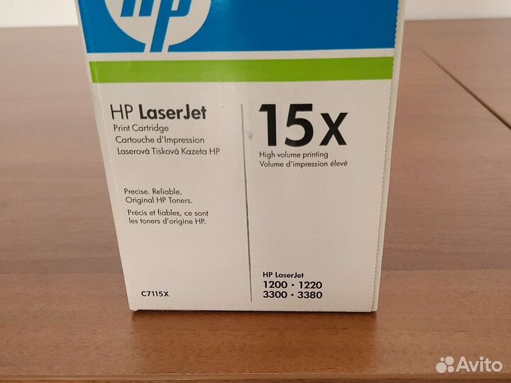 Картридж hp 15х