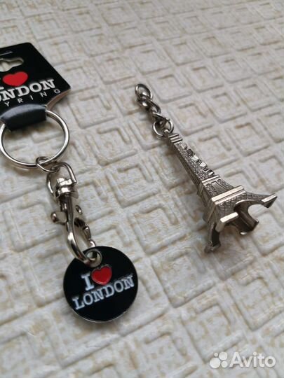 Брелок Лондон / Париж