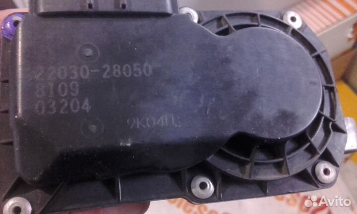 Дроссельная заслонка avensis 2л -2,4,л D4 1az-fsе