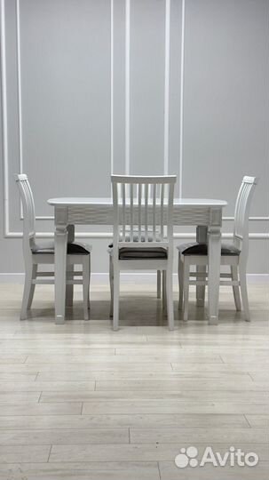 Комплект стол 6 стульев