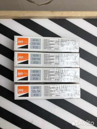 Блок питания Jazzway, 12В, 60 Вт для свет. ленты