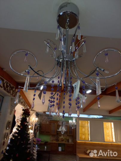 Люстра хрустальная в упаковке
