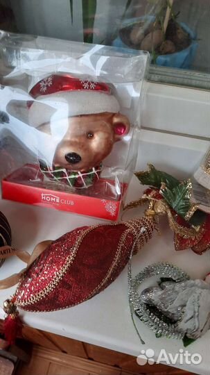 Игрушки новогодние и украшения для рождества