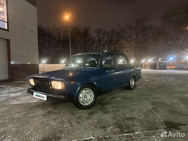 ВАЗ 2107 1.6 МТ, 2009, 85 000 км