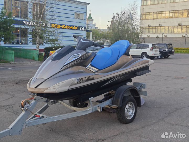 Yamaha FX1800a с прицепом