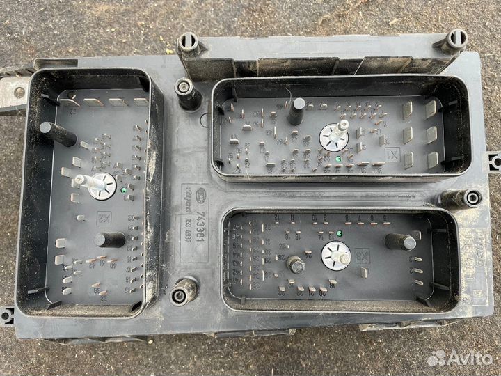 Опель астра h блок предохранителей