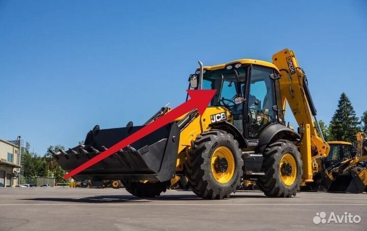 Замена лобового стекла на Jcb 3 cx-4cx