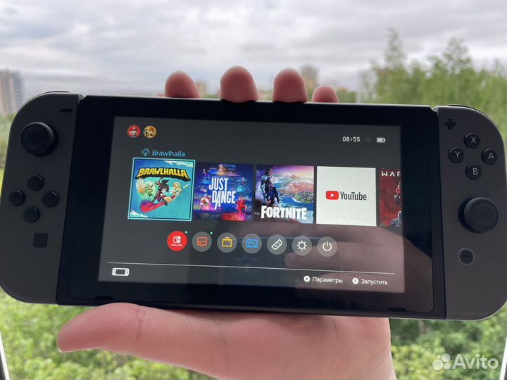 Nintendo switch 1 ревизия прошитая с играми