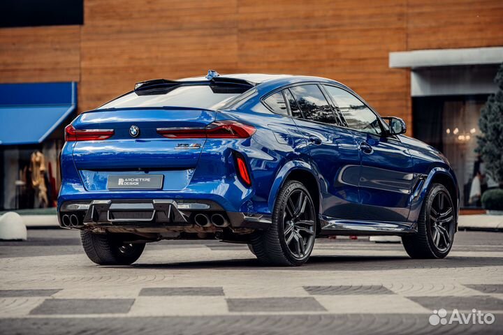 Карбоновый диффузор Archetype BMW X6m F96