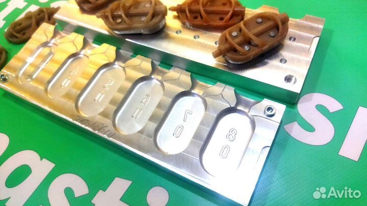 Форма для грузил - флэт 30-80гр