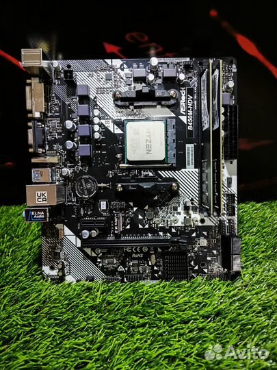 Комплект Ryzen 5 3600 + B450M + 16Gb 2666