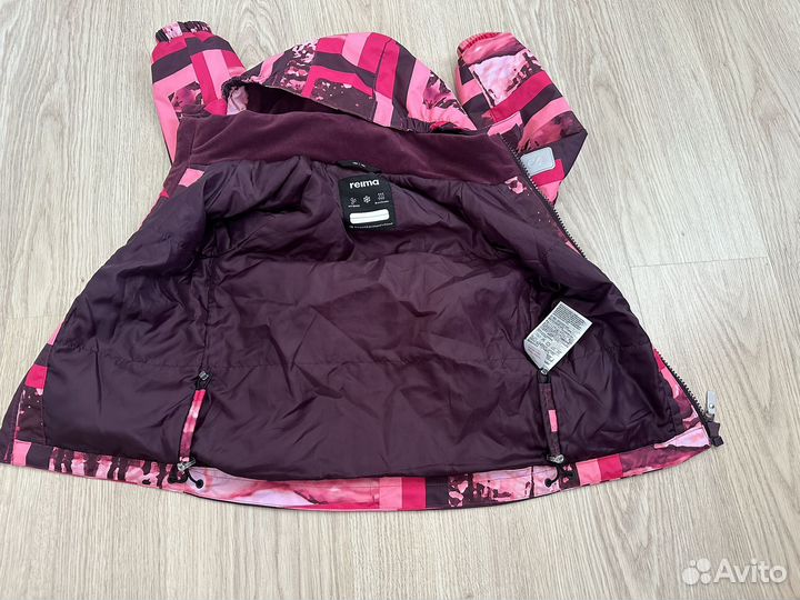 Reima куртка для девочки 104
