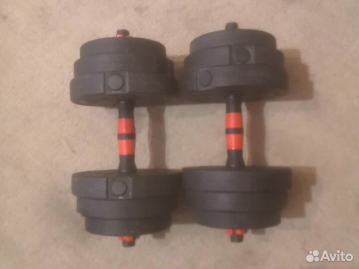 Гантели разборные 20 кг бу