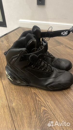 Мотоботы Alpinestars sp-1 v2 (44) кожа, короткие