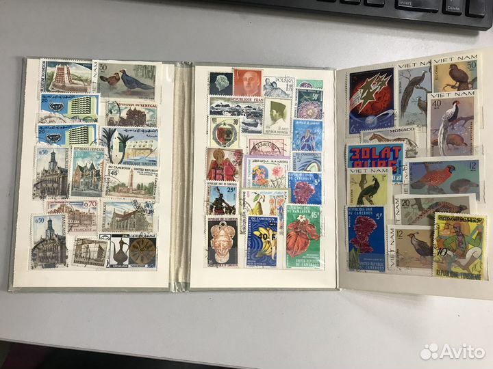 Почтовые марки разных стран и лет