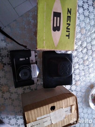 Плёночный фотоаппарат зенит - в