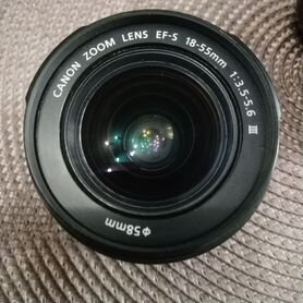 Объектив canon zoom lens EF-S 18-55mm