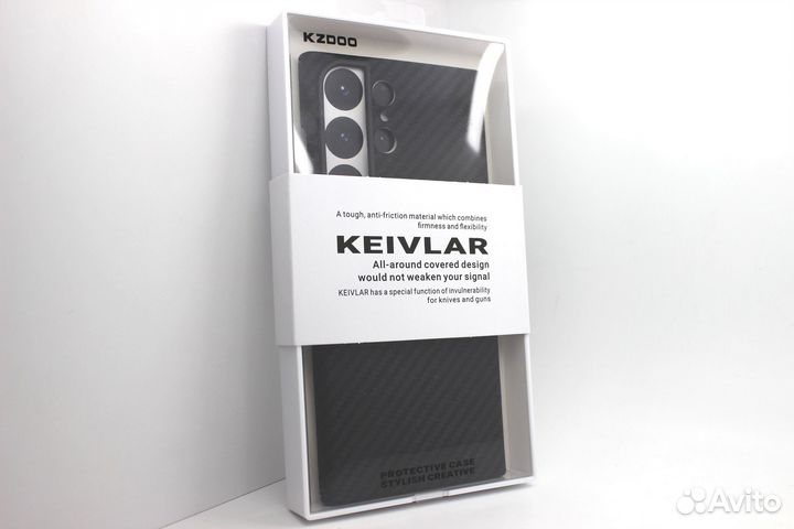 Чехол на Samsung S23 Ultra Kevlar