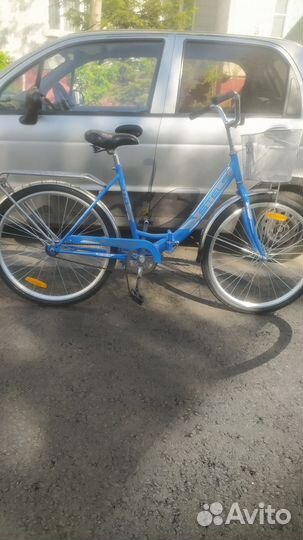 Новый складной велосипед 820 диаметр колёс 26