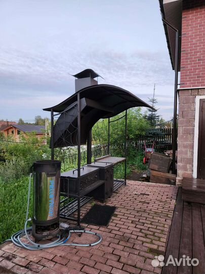 Мангал со столом