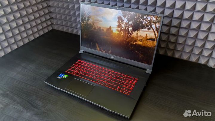 Игровой ноутбук msi katana 17