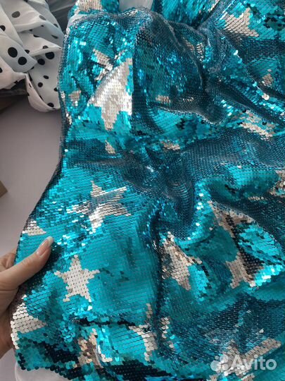 Ткань с пайетками