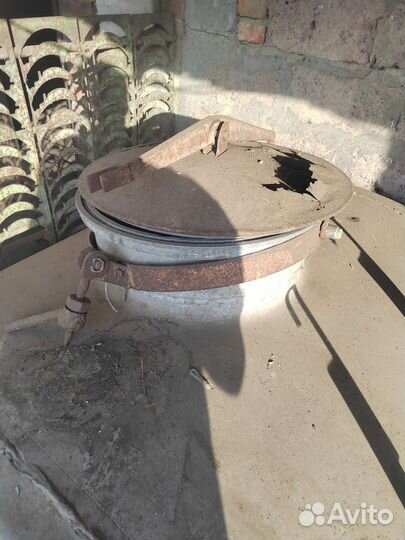 Бочка алюминиевая бу