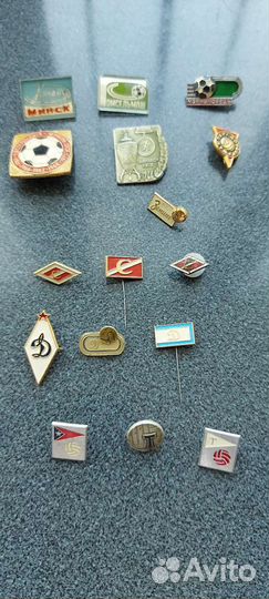 Значки - эмблемы футбольных клубов