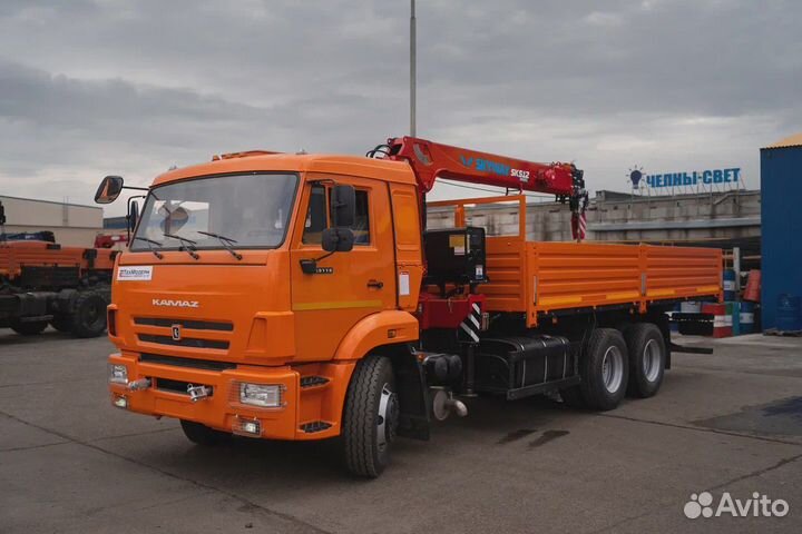 КамАЗ 65115-3094-50 с КМУ, 2023