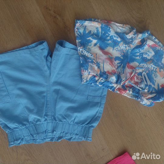 Вещи на девочку пакетом(фирменные).р.134