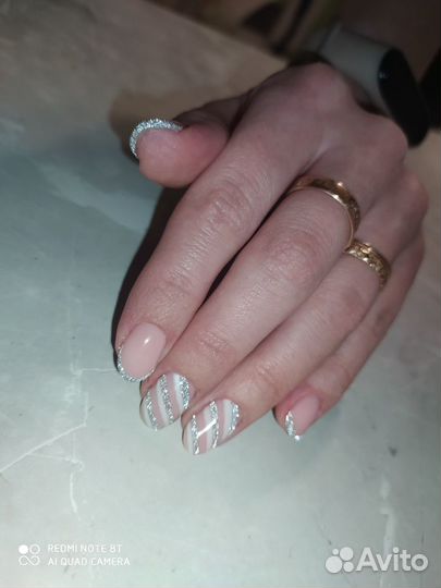 Маникюр с покрытием гель-лаком