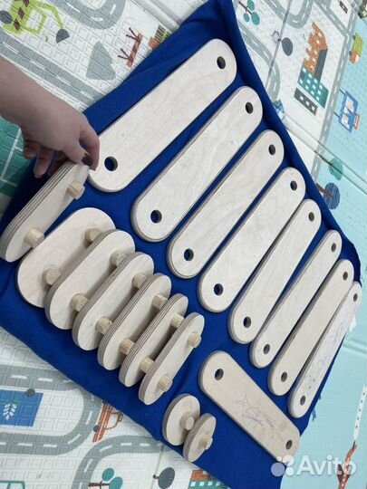 Балансировочная доска 9 мостиков