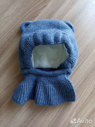 Шапка тёплая р48