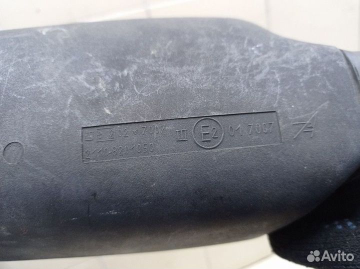 Зеркало заднего вида боковое правое механическое