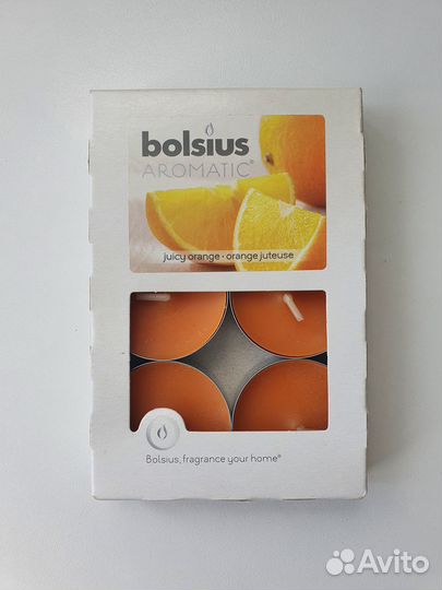Ароматизированные свечи Bolsius Aromatic