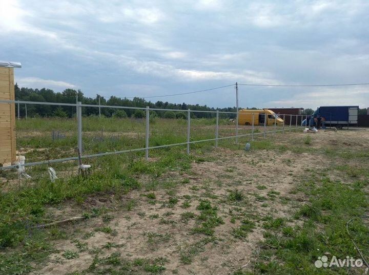 Забор из 3D сетки 40 метров