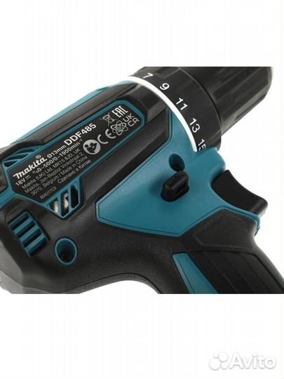 DDF485Z Makita Дрель шуруповерт без аккумулятора и