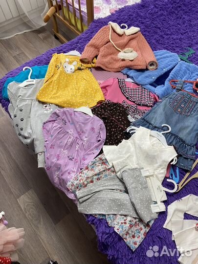 Вещи пакетом на девочку 92 98
