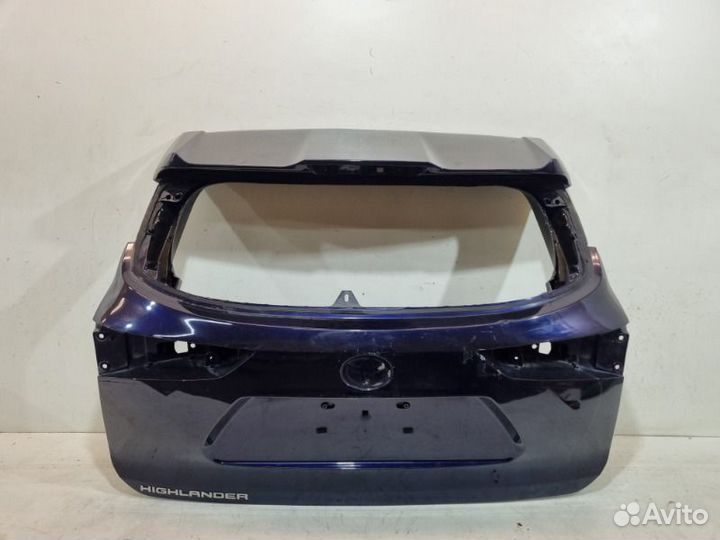Крышка багажника Toyota Highlander 4 2019