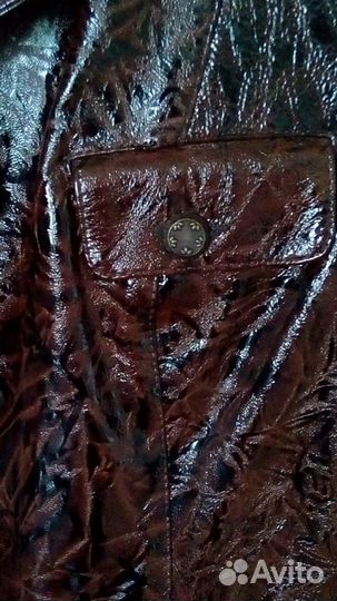 Кожанная женская куртка фирмы franko DI marko