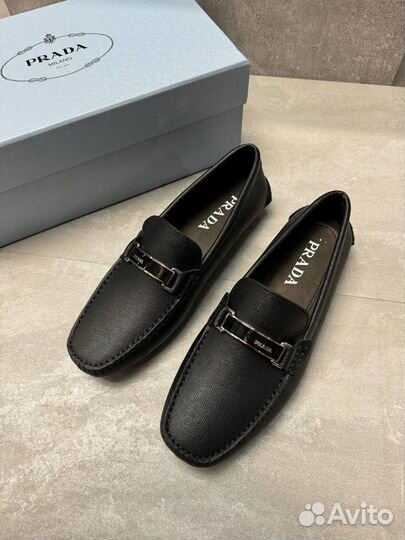 Мужские мокасины Prada