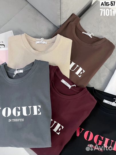 Футболка Оверсайз vogue