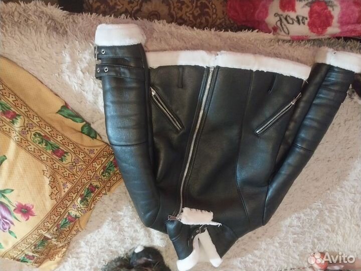 Дубленка женская зимняя