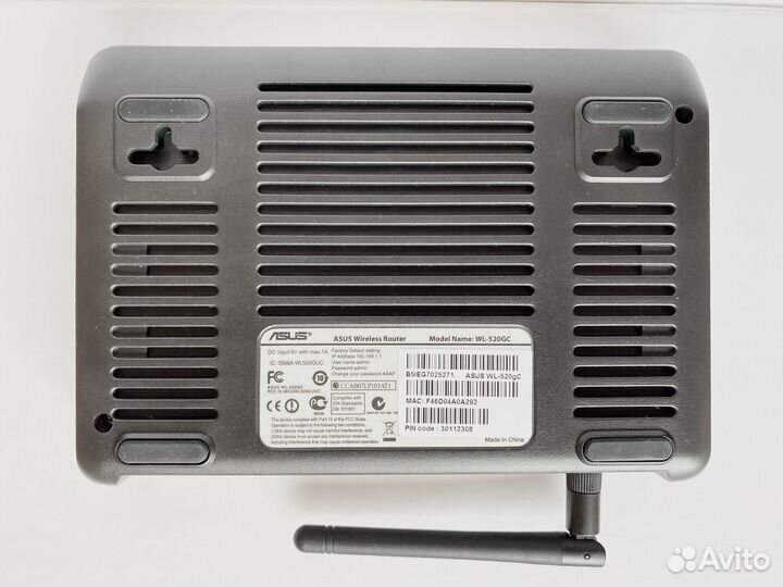 Wi-Fi роутер asus WL-520GC