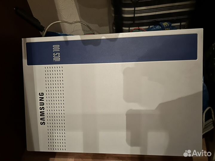 Базовый блок атс Samsung iDCS100 и блок расширения