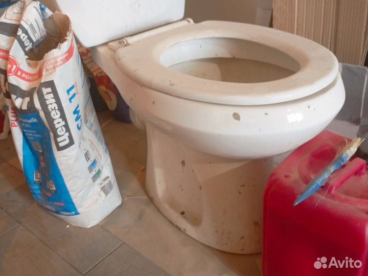 Строительный унитаз