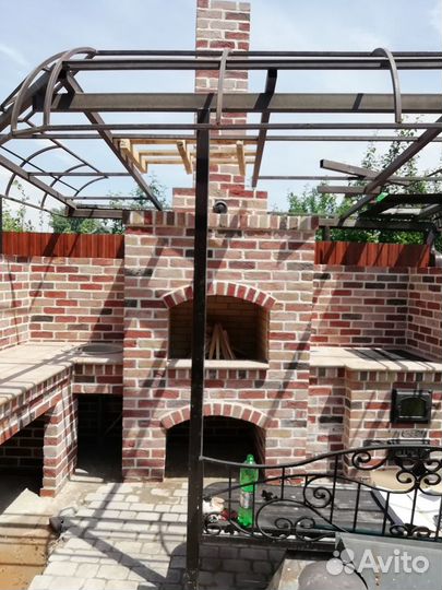 Печник, кладка мангалов, каминов, печей,комплексов