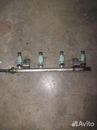 Топливная рампа на hyundai solaris