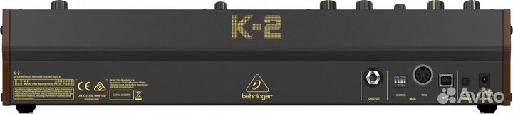 Аналоговый синтезатор Behringer K-2